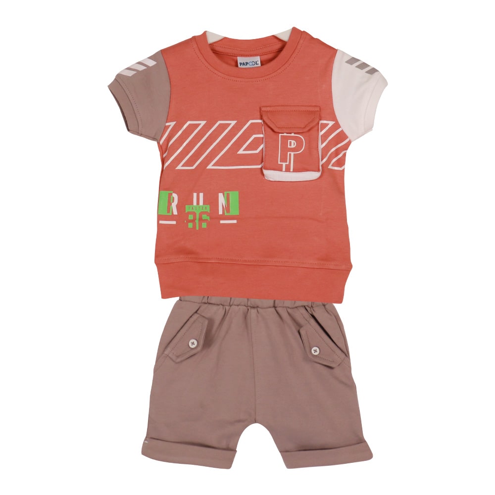 Papool+Party Wear Tshirt With Trouser