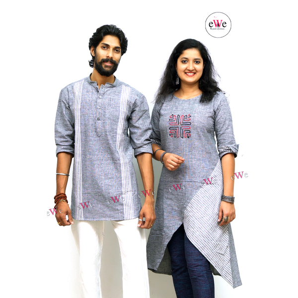 eWe - The Handloom Store+Khadi Couple Combos